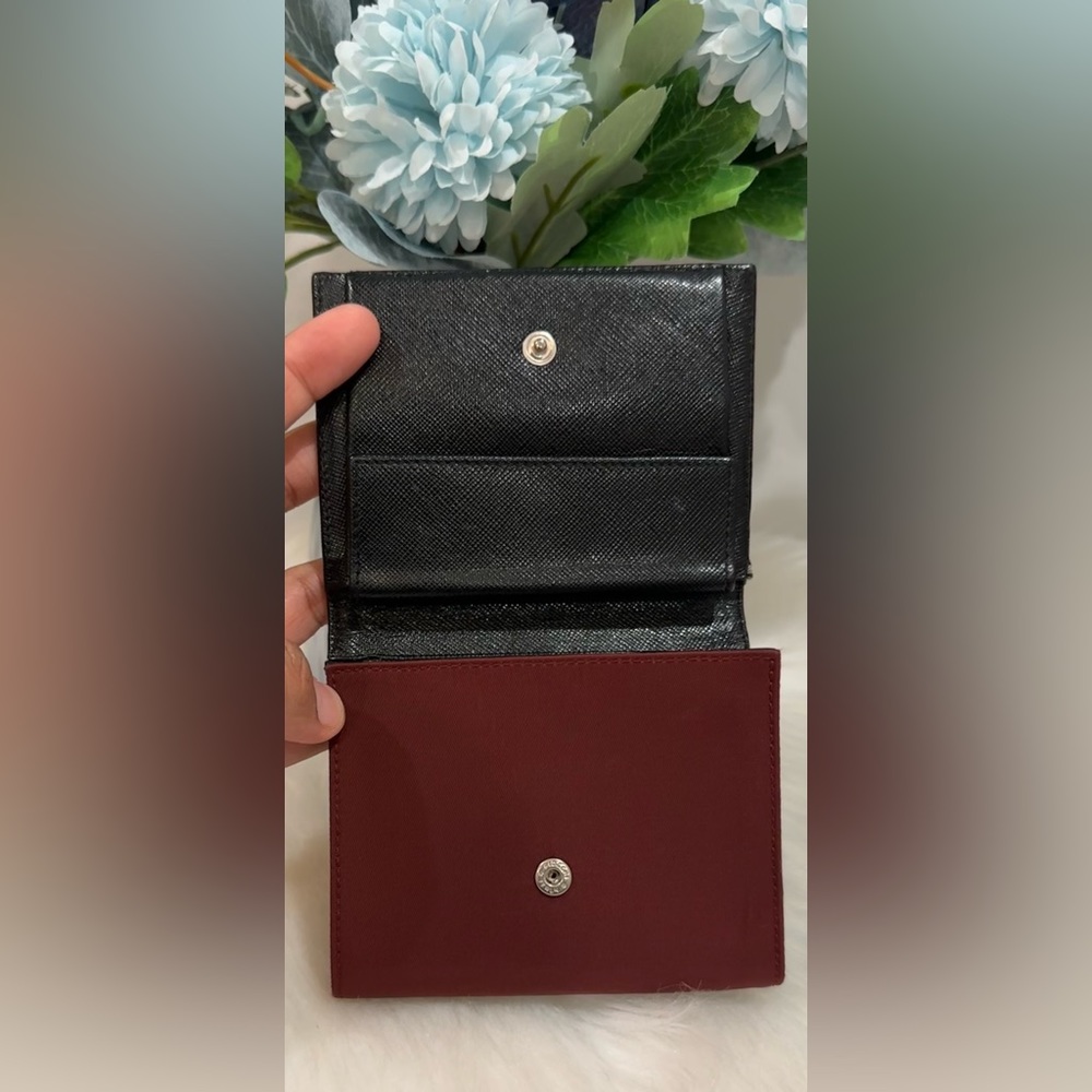 PRADA Nylon Trifold Wallet Only - Picture 11 of 16